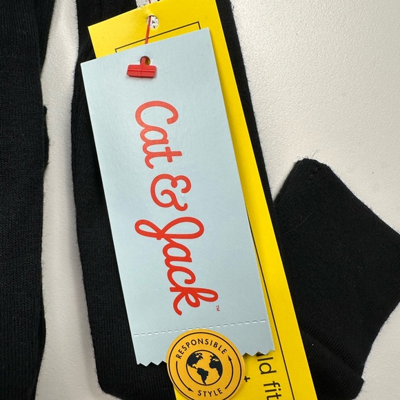 Cat & Jack Skeleton Costume Pajama Set - Black - Picture 4 of 9